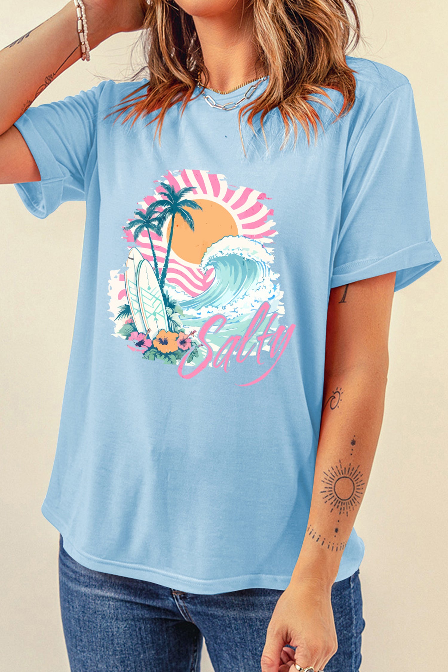 Salty - Beach Surf Tee