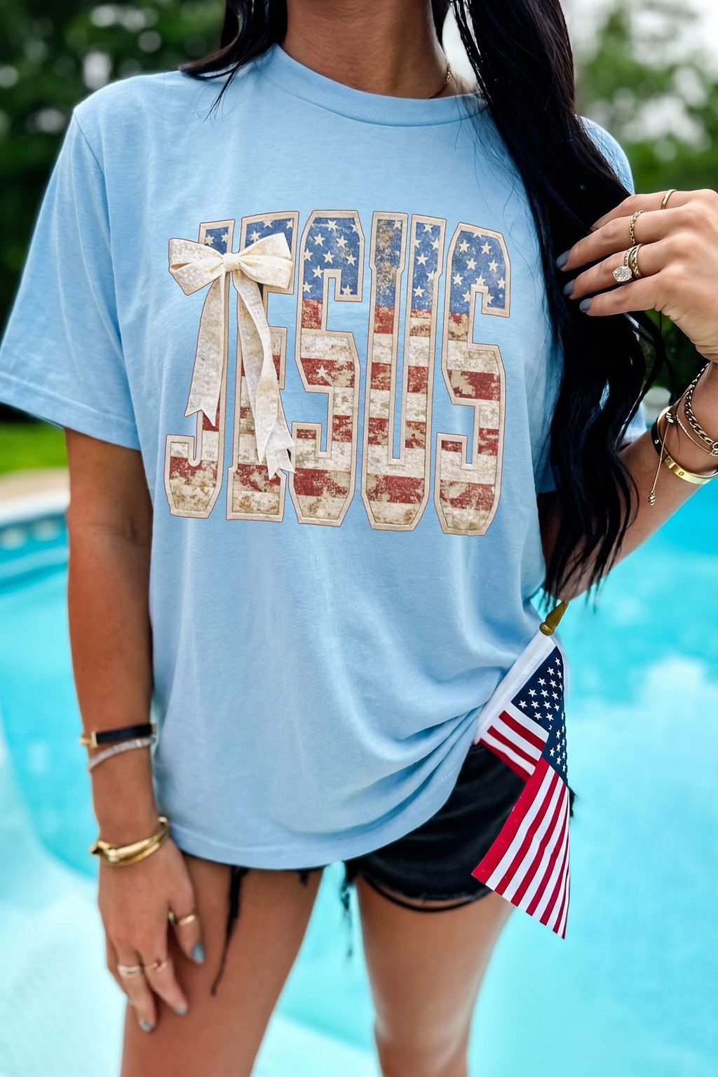 Patriotic JESUS T-Shirt
