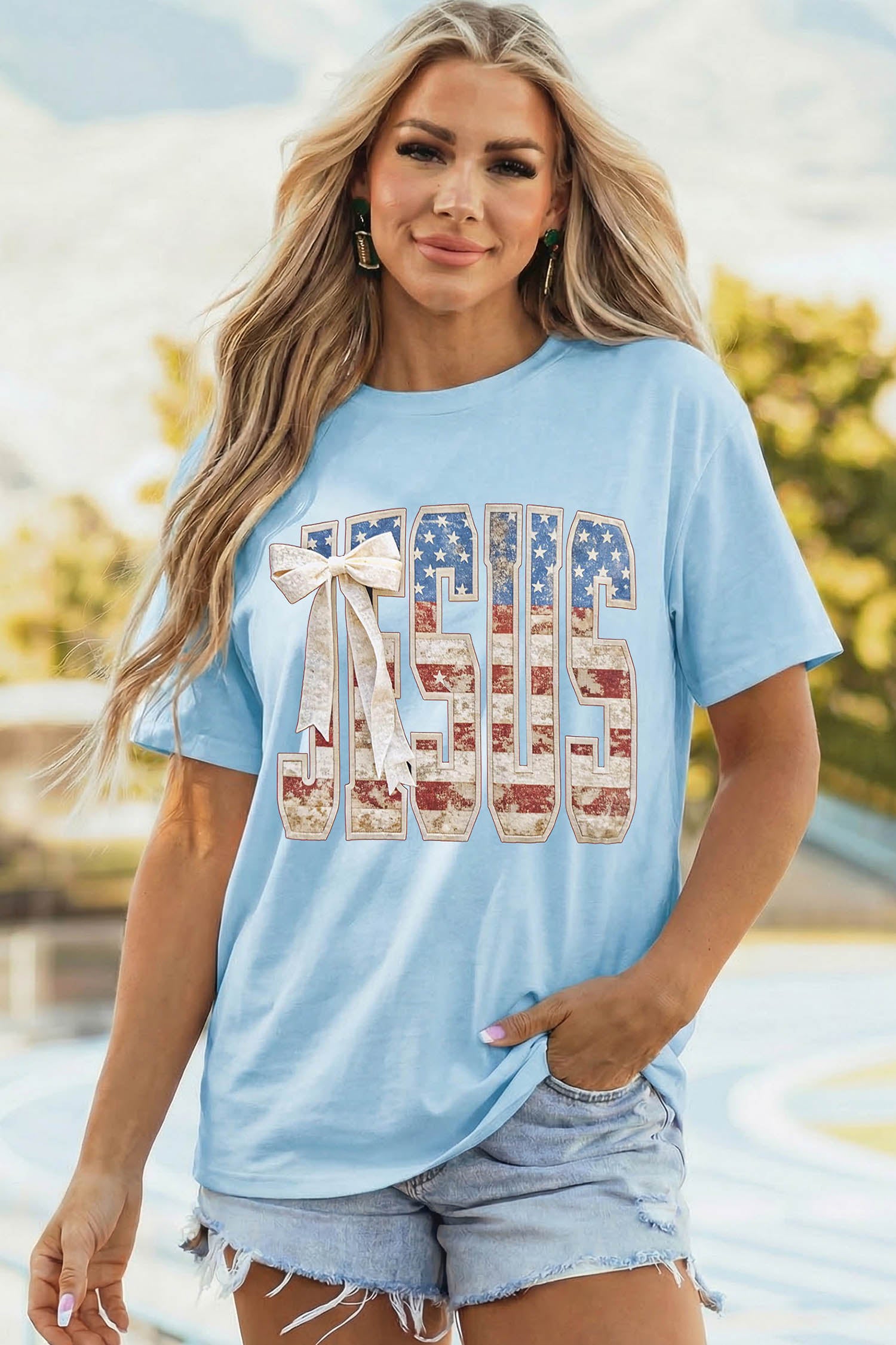 Patriotic JESUS T-Shirt