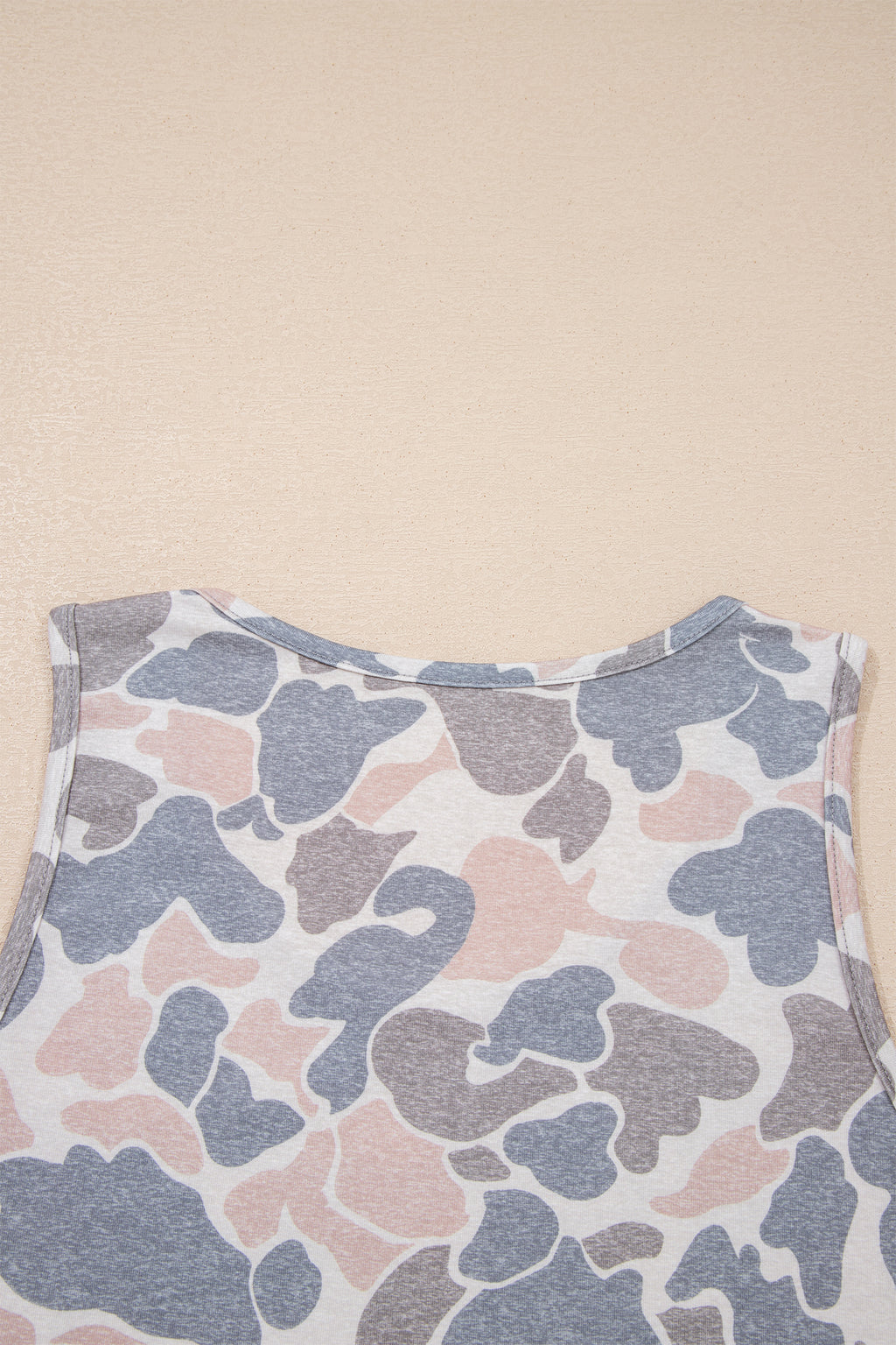 Retro Camo Oversize Tank