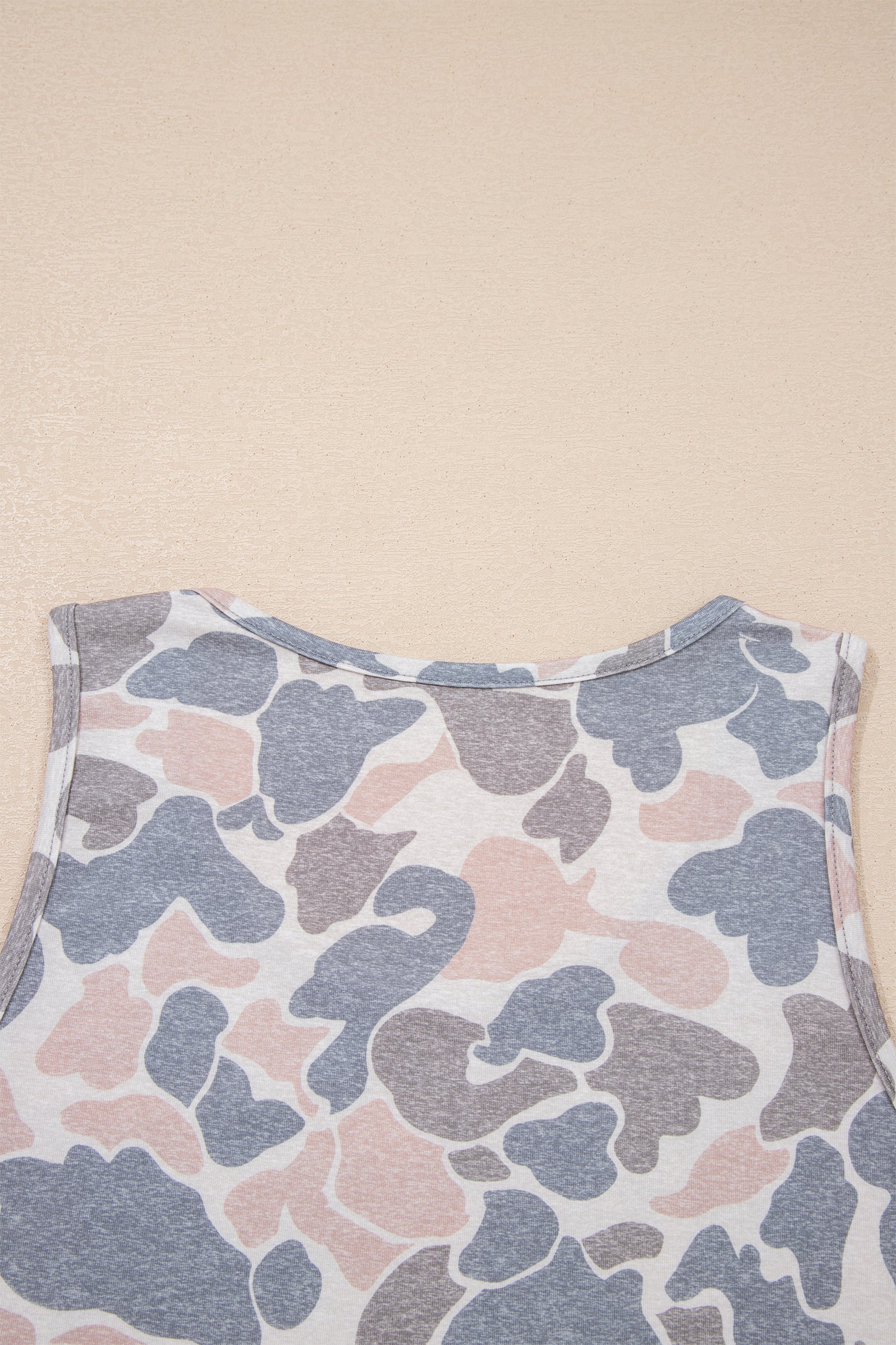 Retro Camo Oversize Tank