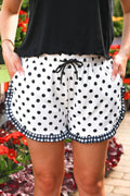 Polka Dot Ruffle Shorts