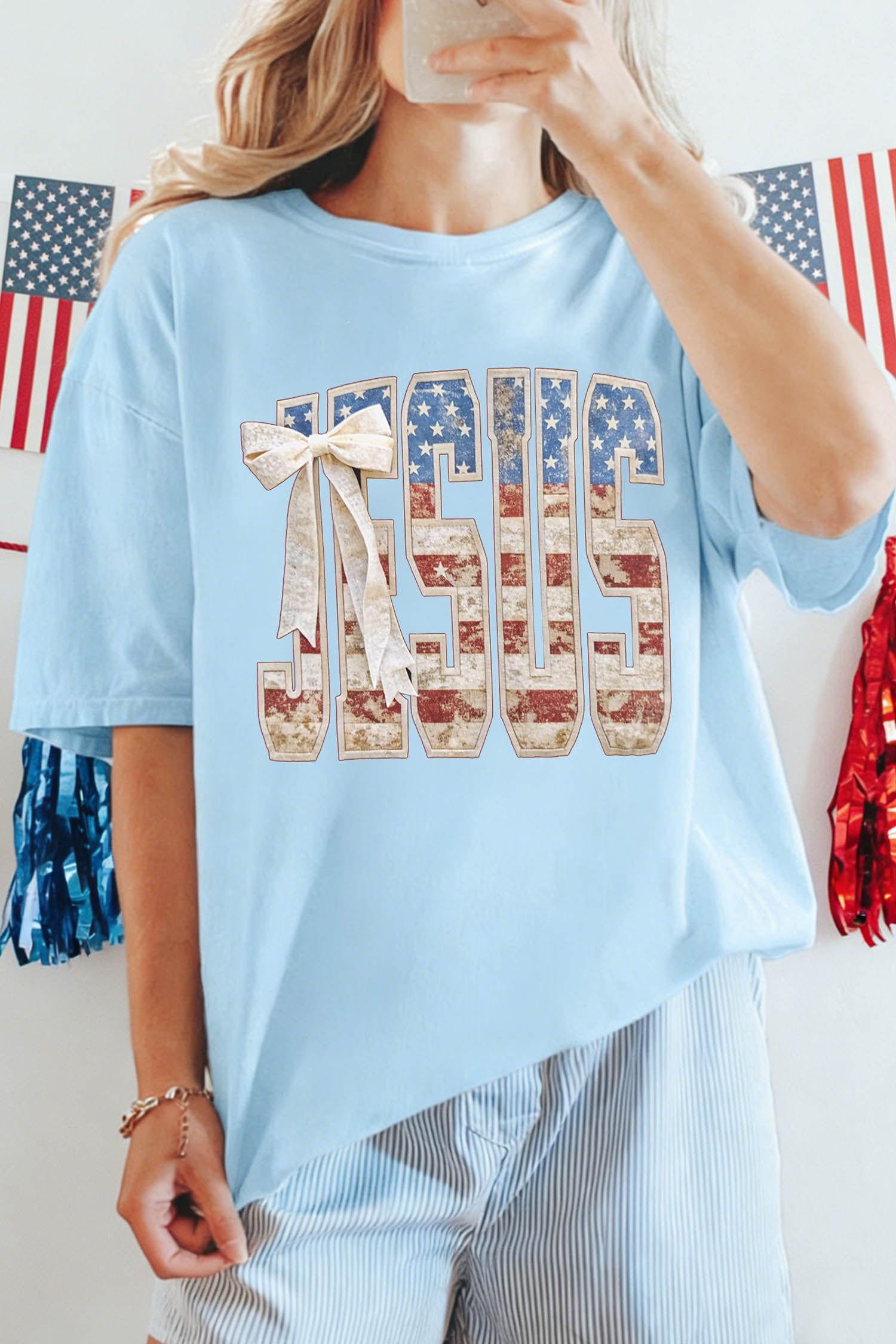 Patriotic JESUS T-Shirt