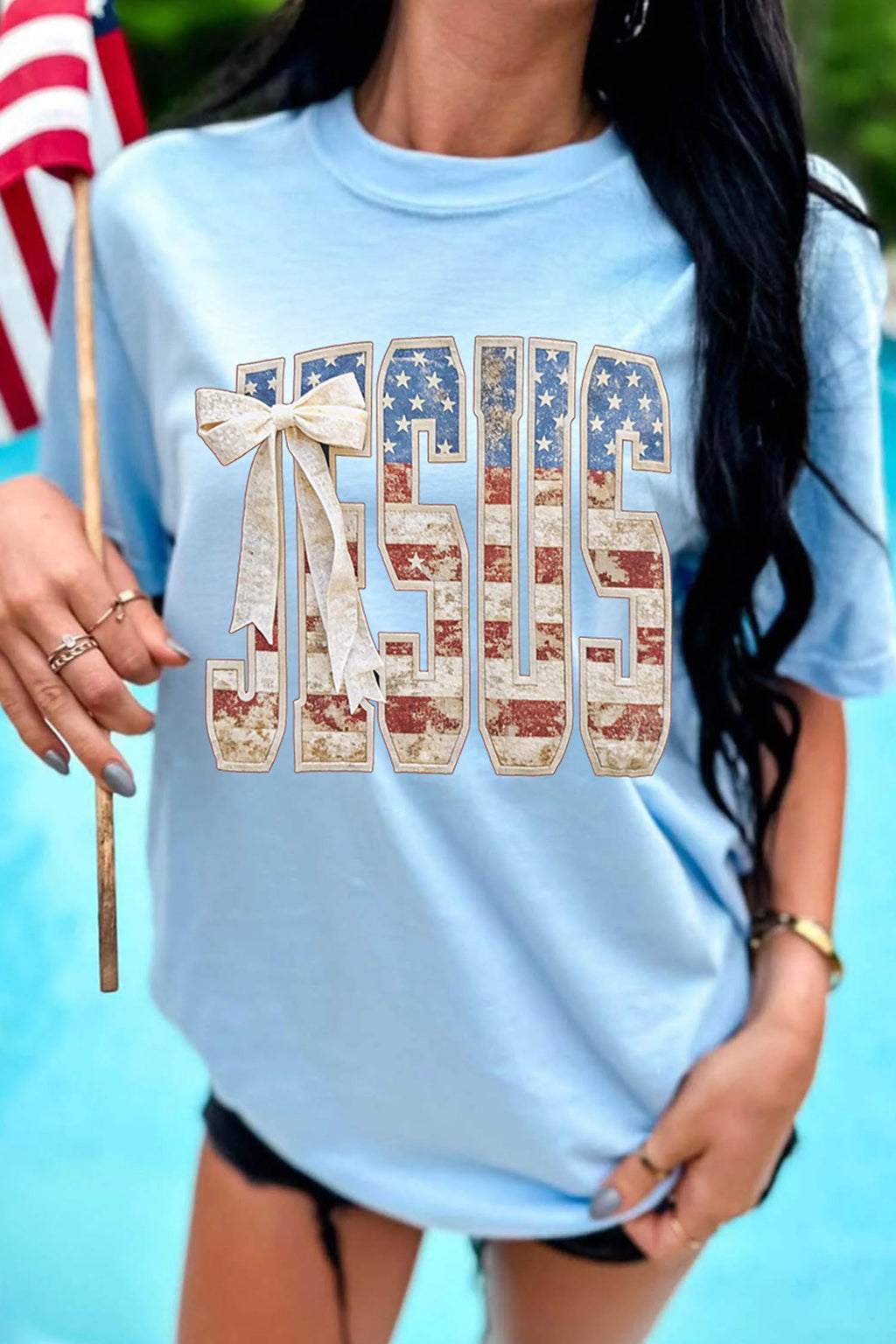Patriotic JESUS T-Shirt