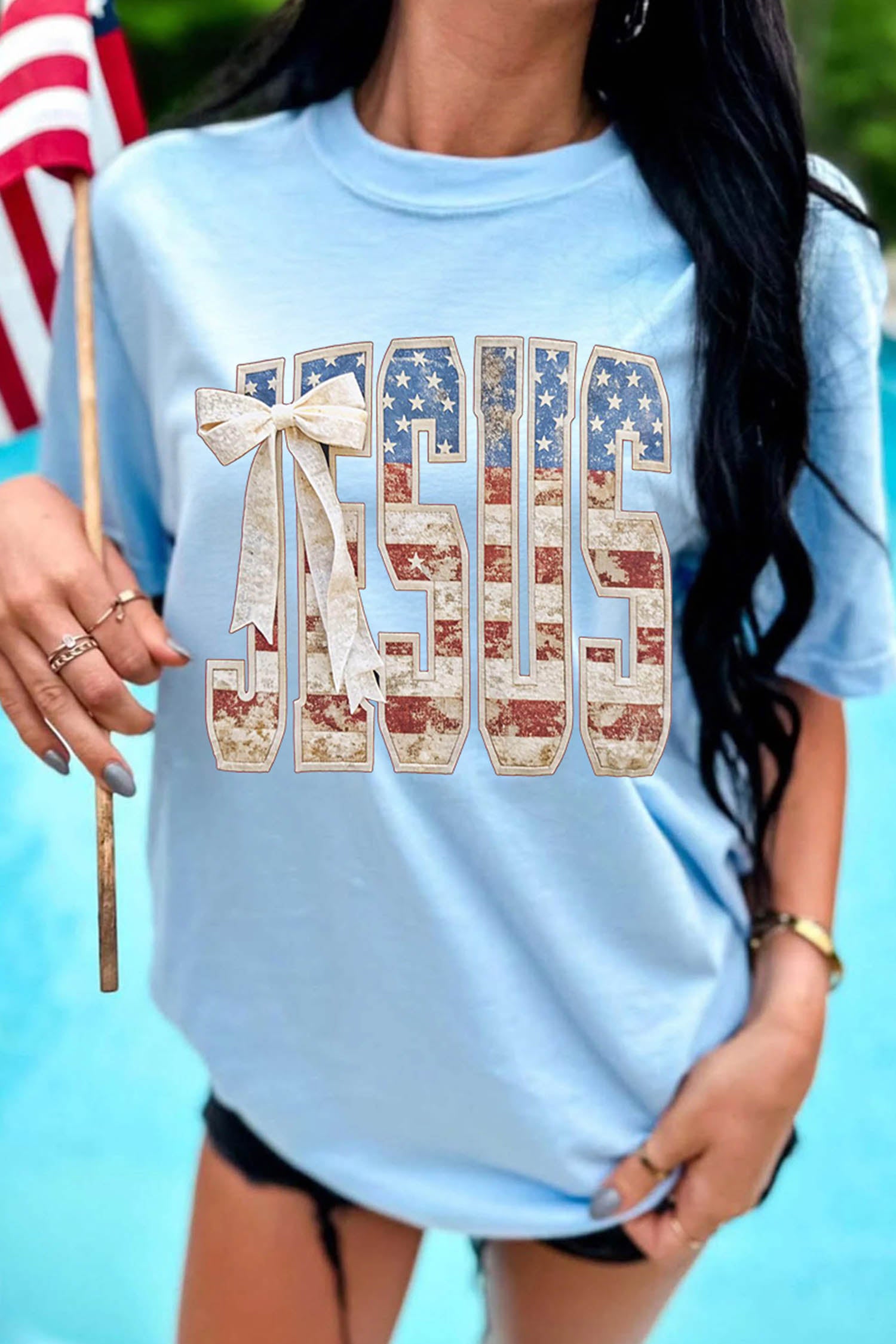 Patriotic JESUS T-Shirt
