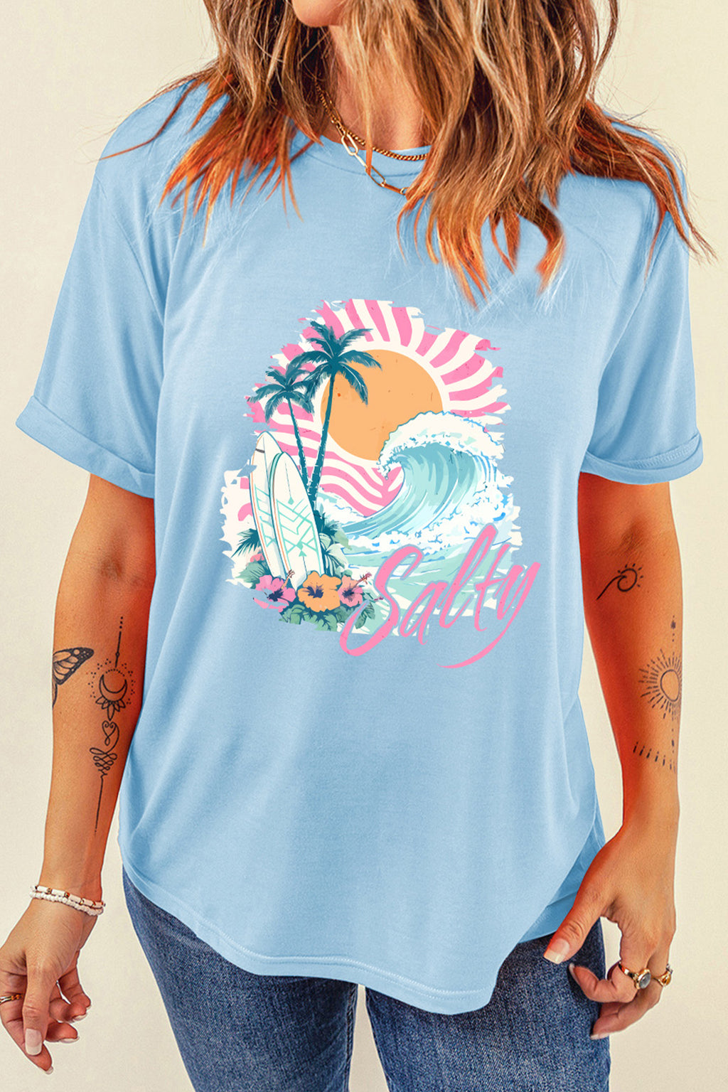 Salty - Beach Surf Tee