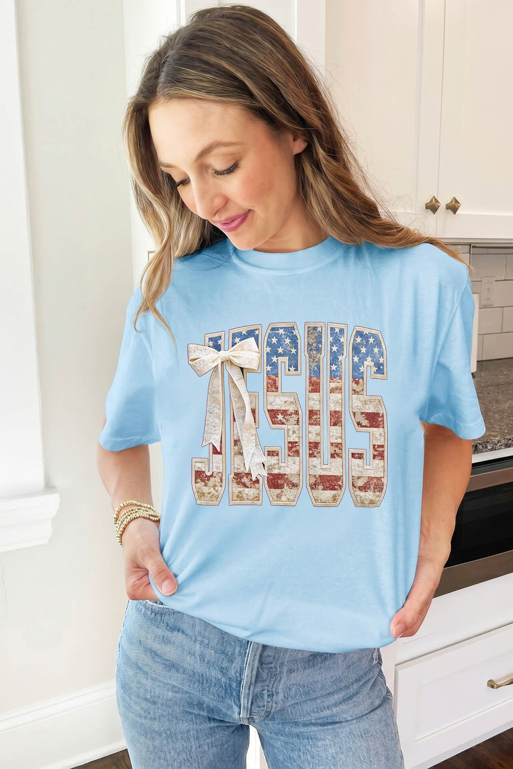 Patriotic JESUS T-Shirt