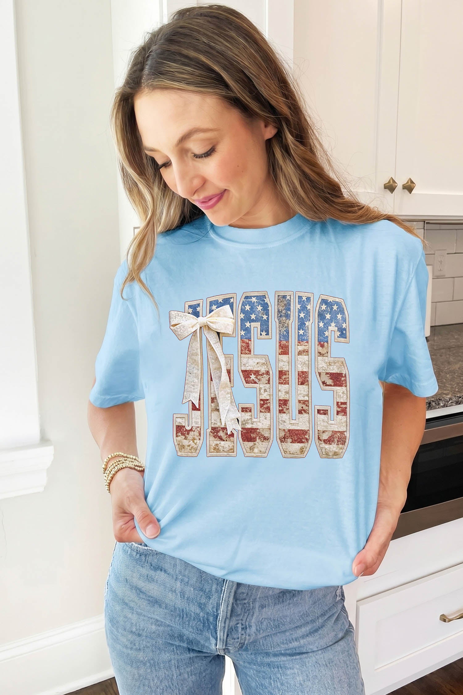 Patriotic JESUS T-Shirt