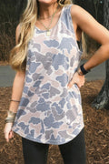 Retro Camo Oversize Tank