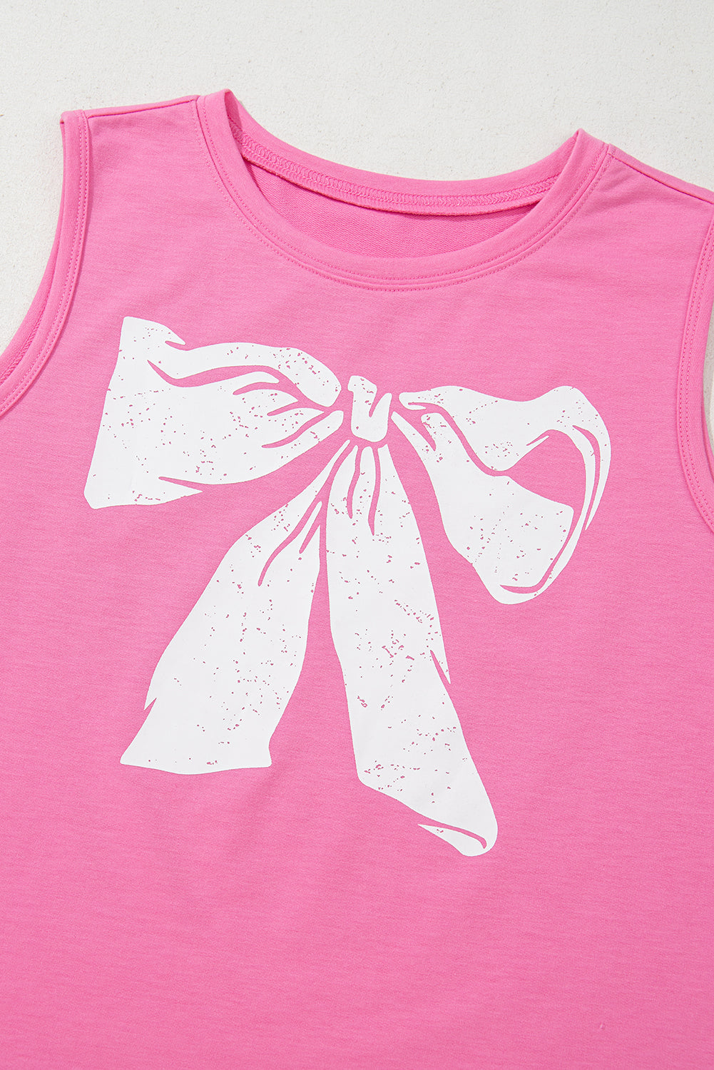 Pink Bow Tank